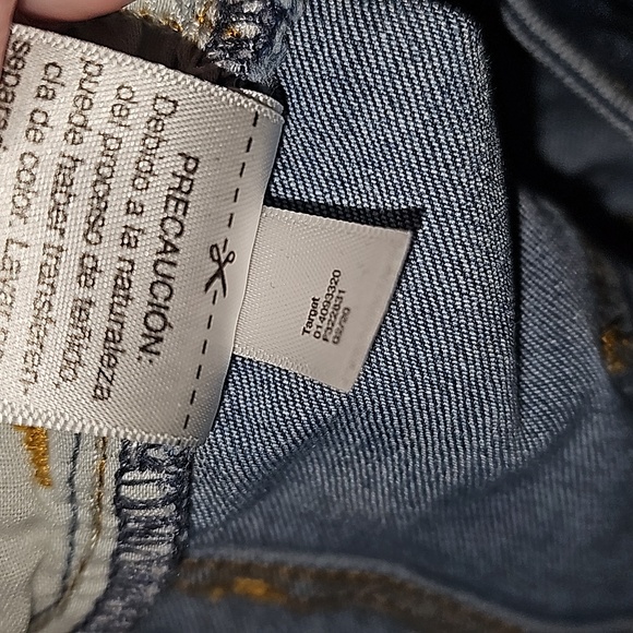 Universal thread Hi-Rise Skinny Stretch Medium Denim Wash Size 4 VGUC - Picture 12 of 12